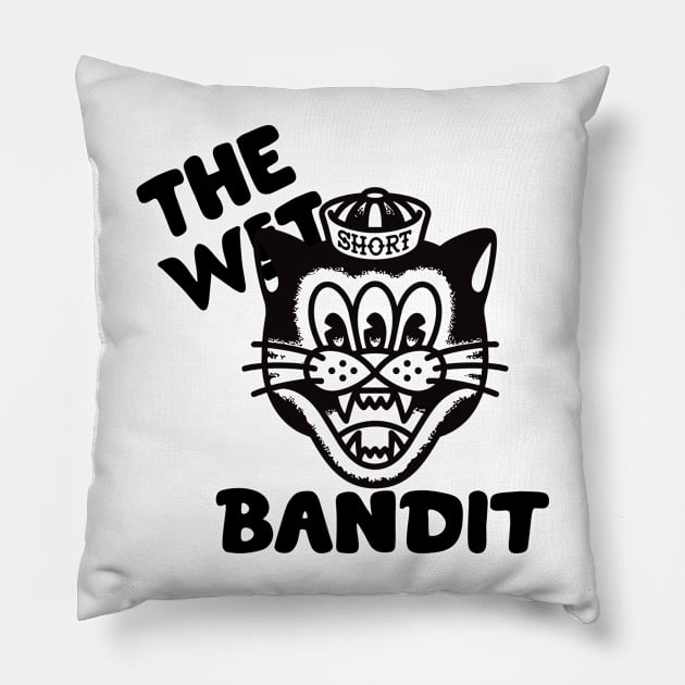 The Wet Bandit Pillow by djwalesfood