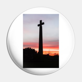 Stone Cross at Durham Cathedral Pin