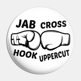 Boxing - Jab Cross Hook Uppercut Pin