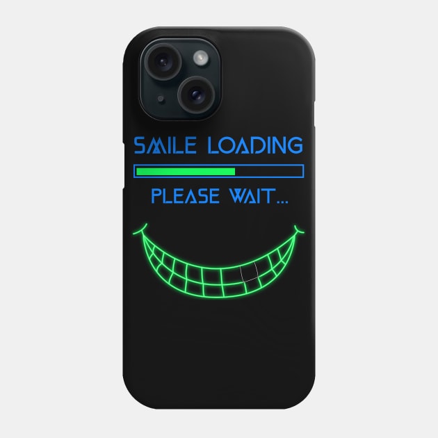 Smile loading funny design for all smiling people. Phone Case by MoodsFree