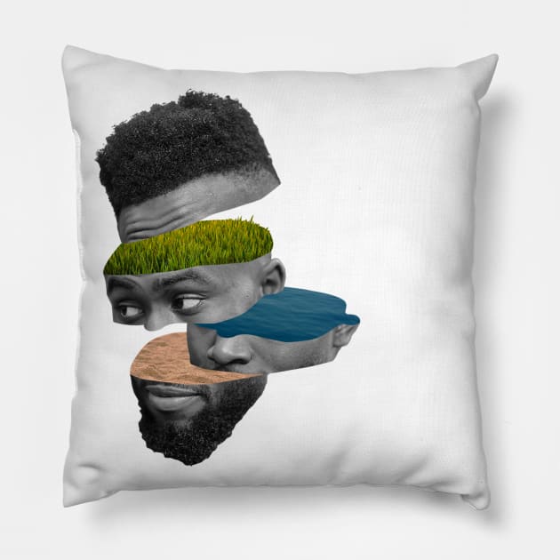 Jaylen Brown Splithead Pillow by wlohaty