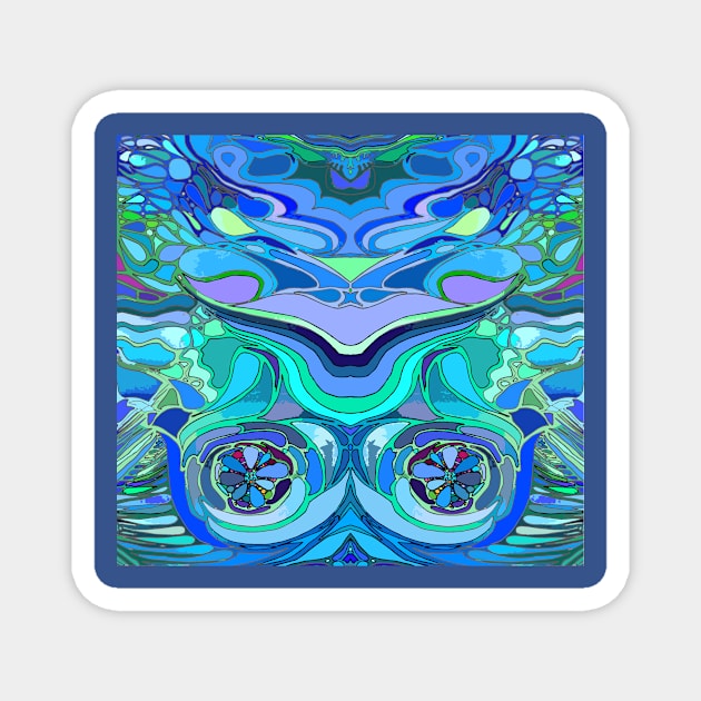 blue Magnet by oddityghosting