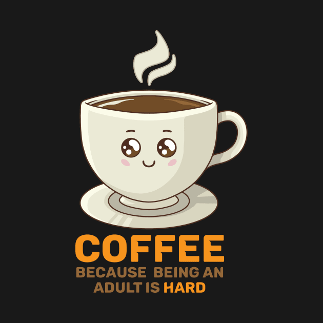 Caffeine for Adulting by danielmorrisdraws