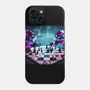 Robots Playing Chess Phone Case