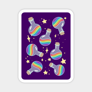 Rainbow Magic potion Bottles Magnet