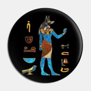 Egyptian Anubis Ornament Pin