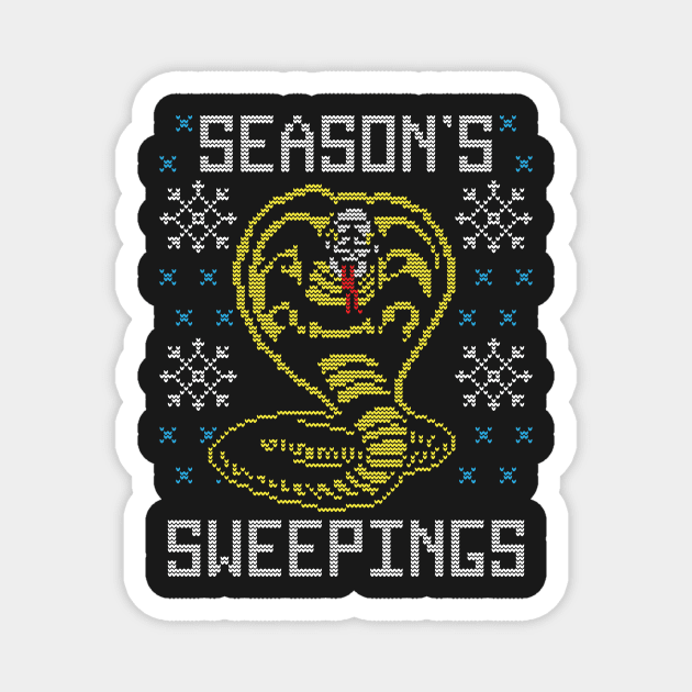 Season's Sweepings Magnet by CoDDesigns
