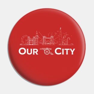 Our City Arsenal Pin