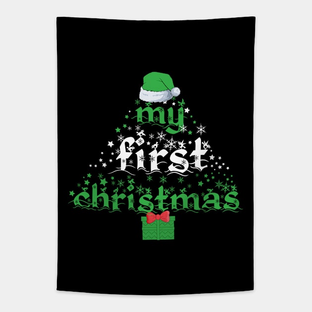 My First Christmas Tapestry by MZeeDesigns