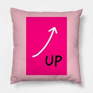 Up! (Pink) Pillow