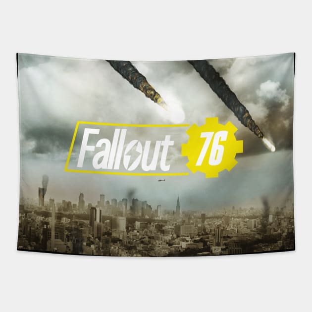 Fallout - Nukes Tapestry by GorsskyVlogs