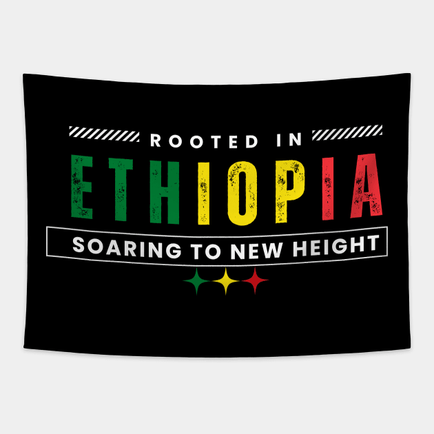 Ethiopia Tapestry by Amharic Avenue