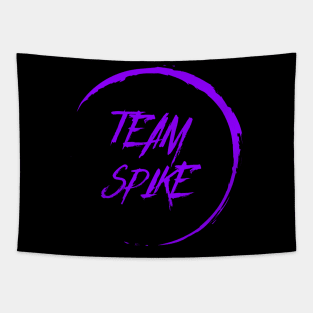 Buffy "Team Spike" slogan purple Tapestry