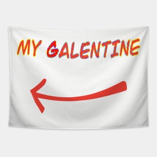 Galentines day and Valentine’s Day gifts Tapestry