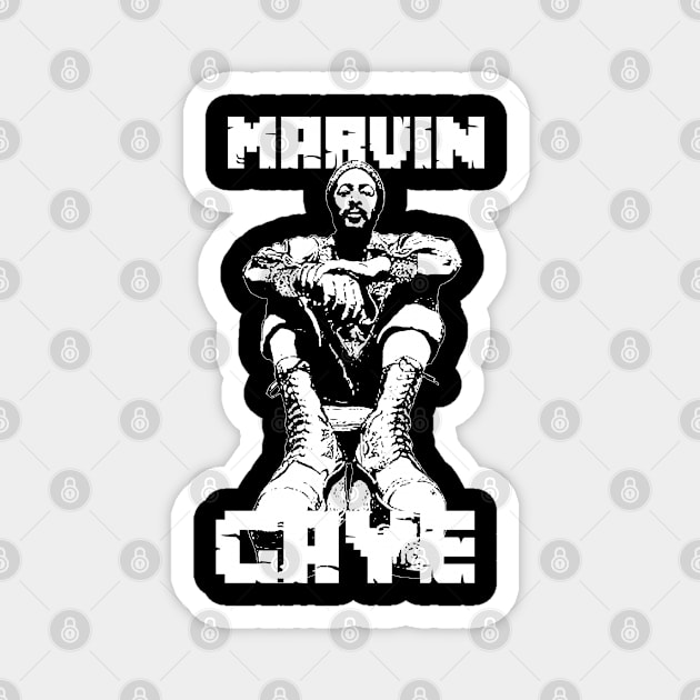 marvin gaye Magnet by etnicpath