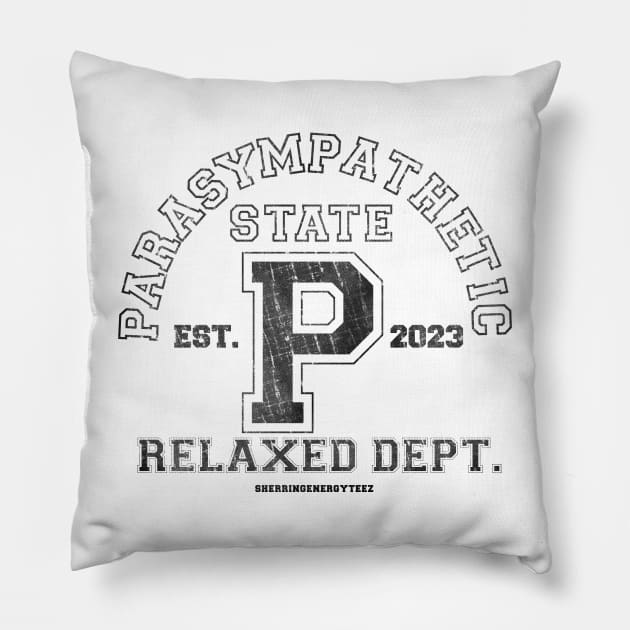 Parasympathetic State v1 Pillow by SherringenergyTeez