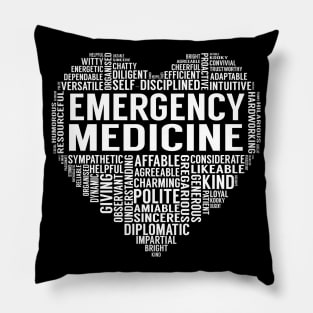 Emergency Medicine Heart Pillow