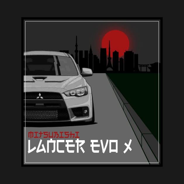 Mitsubishi Lancer EVO X by T-JD