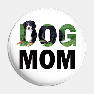 DOG MOM  - Bernese oil painting word art Pin