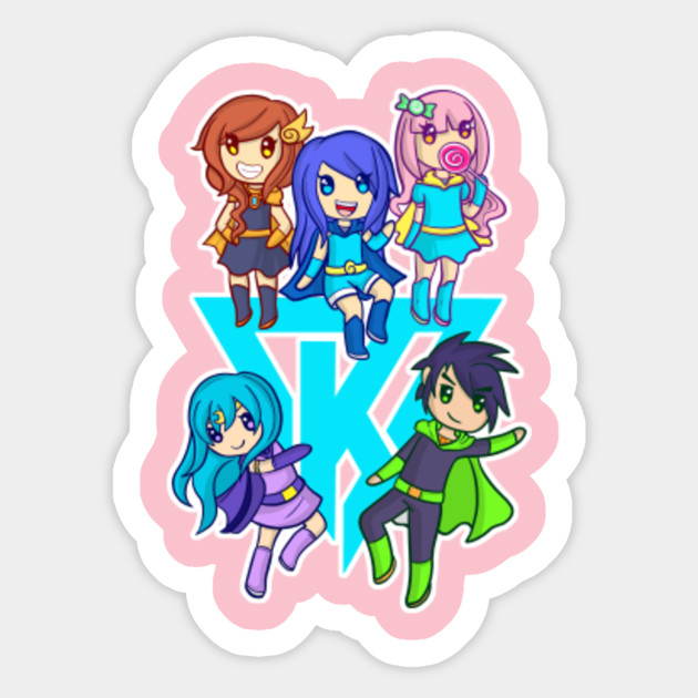 Funneh All The Crew Blue K - funneh and the crew roblox