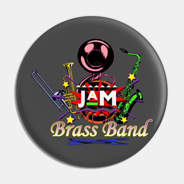 J.A.M Band Shirts Pin by Jambb