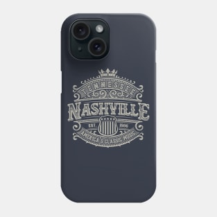 Nashville Tennessee Music City Phone Case