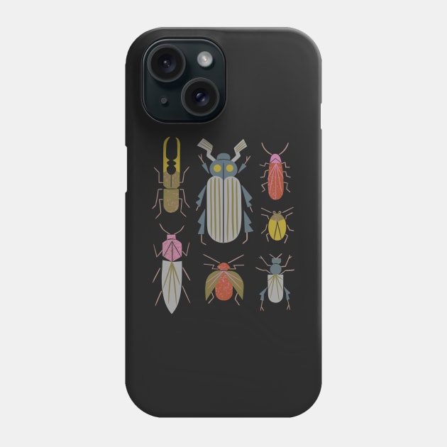 Beetle Specimens Phone Case by Renea L Thull