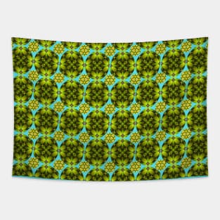 A pattern using fresh green and yellow tangerines. Tapestry