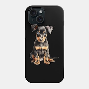 Puppy Doberman Pinscher Phone Case