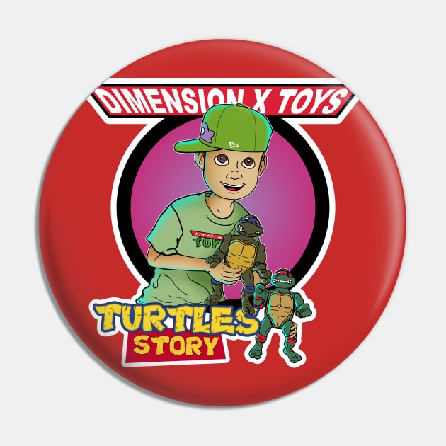 Turtles Story Pin by dimensionxtoys