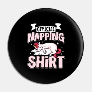 Unicorn - Official Napping Pin