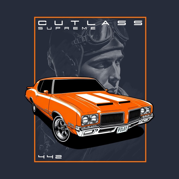 72 Cutlass Supreme Pilot Edition by Kid Relic