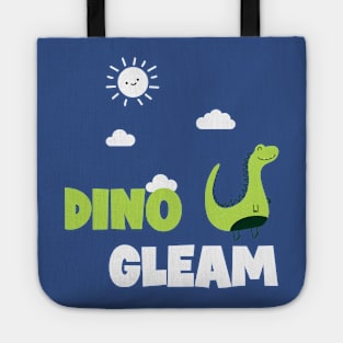 Dino Gleam Cute Dino Tote