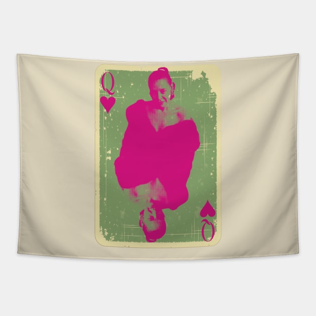 Billie Holiday Tapestry by HAPPY TRIP PRESS