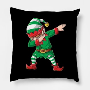 Dabbing Elf T Shirt Christmas Kids Boys Girls Dab Xmas Gifts Pillow