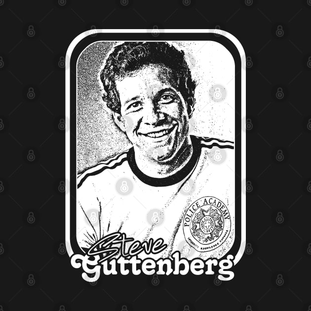 Steve Guttenberg / 80s Aesthetic Movie Lover Gift Design by DankFutura