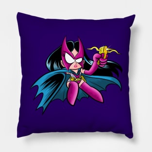 DcutieHuntress old skool Pillow