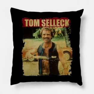 Tom Selleck - NEW RETRO STYLE Pillow