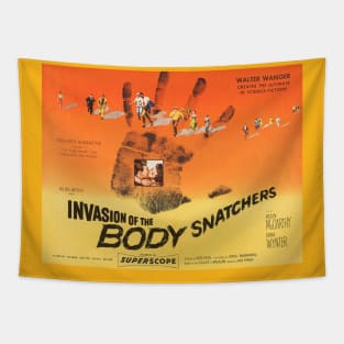 Invasion of the Body Snatchers Movie Poster Tapestry