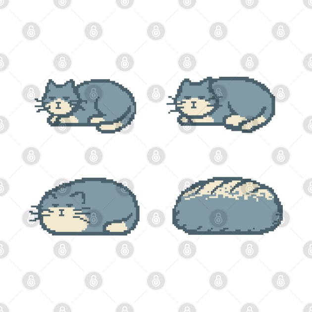 Cat Bread Loaf Evolution by Digital Threads