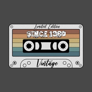 Vintage Cassette Tape 1980 T-Shirt