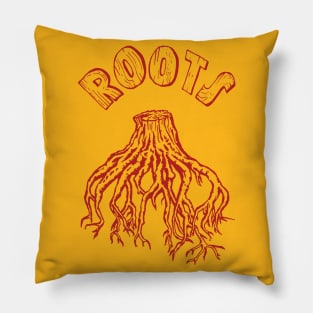 roots vintage Pillow