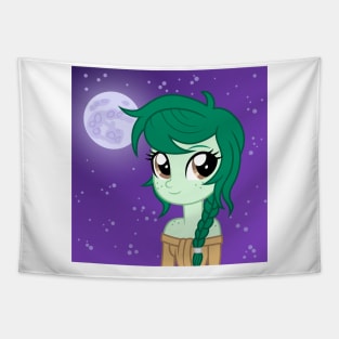 moonlit witch Wallflower Tapestry