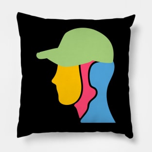 people with hat Pillow