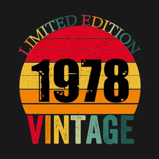 Vintage 1978 Limited edition T-Shirt