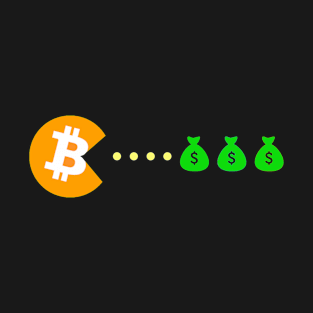 Bitcoin eats Dollar T-Shirt