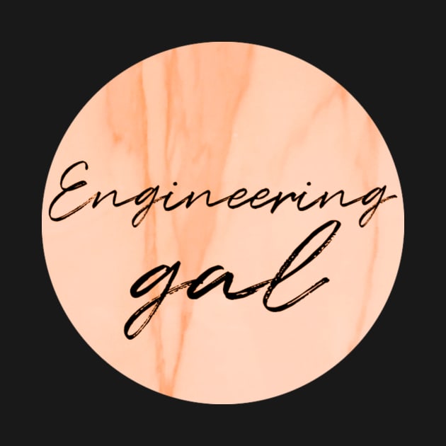 Engineering Gal Orange by emilykroll