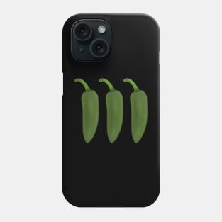 Jalapeno Chilies Phone Case