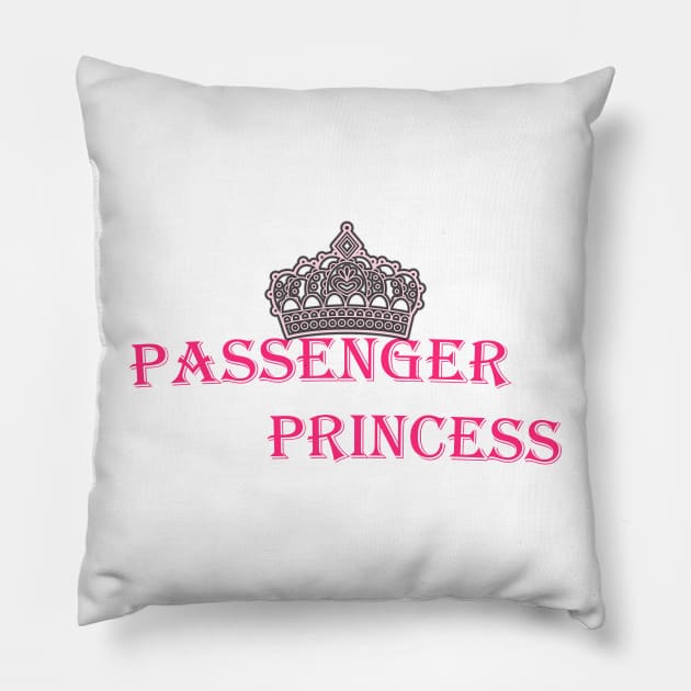 passenger princess Pillow by Owiietheone