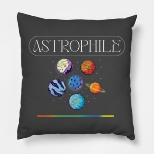 Amateur Astronomy Astrophile Space Lovers Pillow